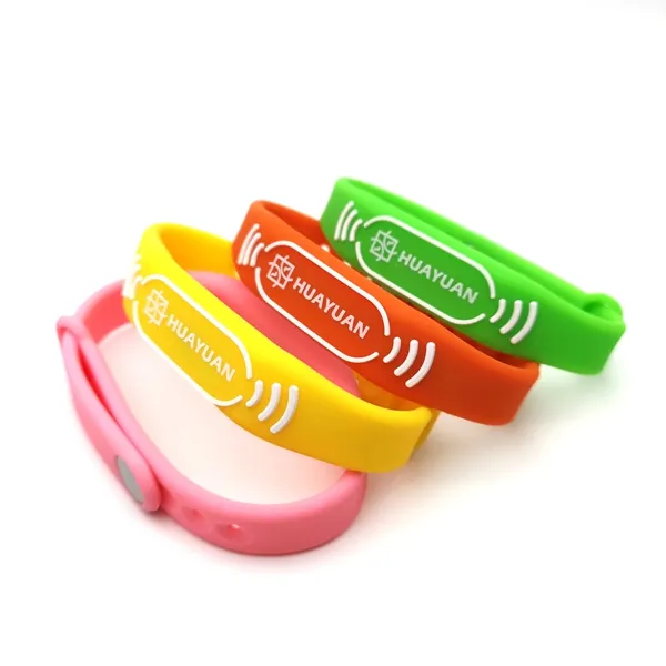 Custom Printing SlimStrap Silicone RFID Wristbands