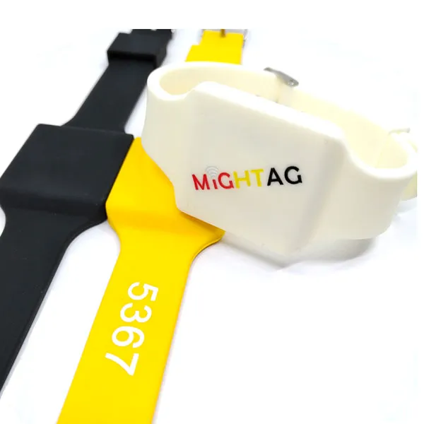 MiGHTAG RAIN RFID Wristband with Custom Printing