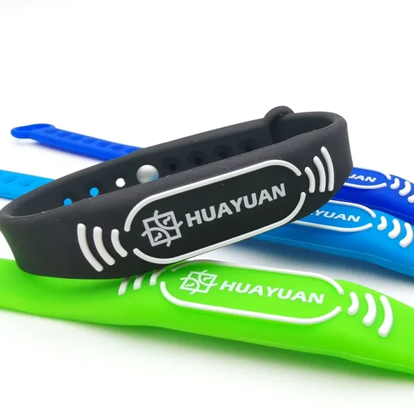SlimStrap Silicone RFID Wristbands for Identification