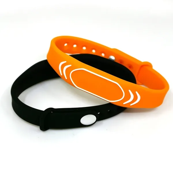 WS25 Cool Adjustable SlimStrap Silicone RFID Wristbands