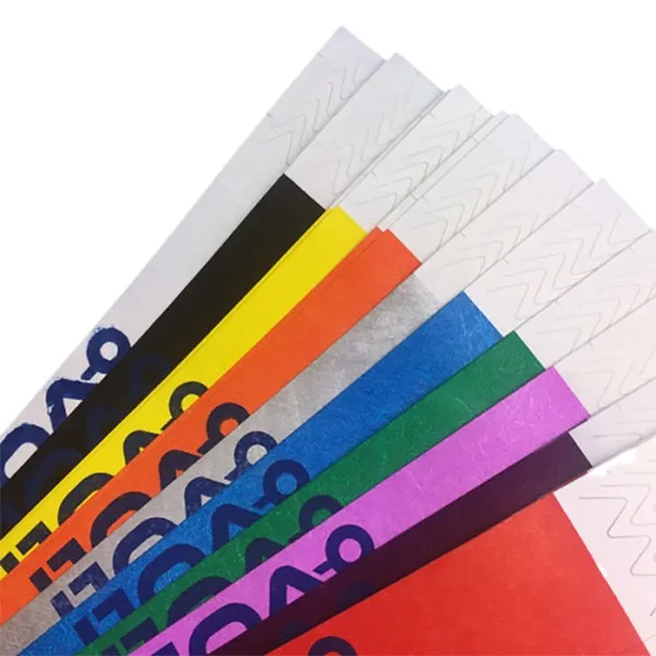 Colorful Printing Paper Wristbands