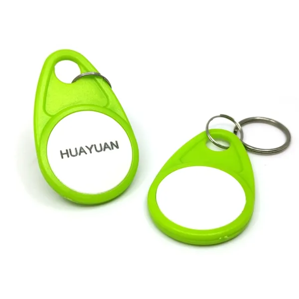 Huayuan Drop NFC RFID Smart Keytag Fobs with Logo Printing