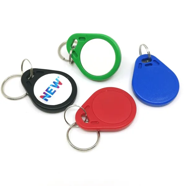 Tear Smart NFC RFID Key Fob Tags with Custom Logo