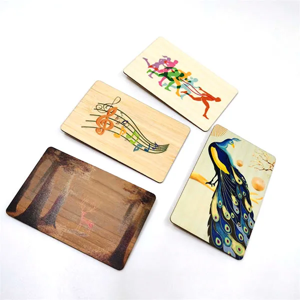 Wooden NFC Cards