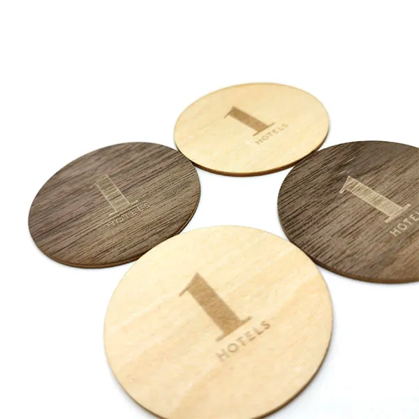 Wooden RFID Hotel Key Cards